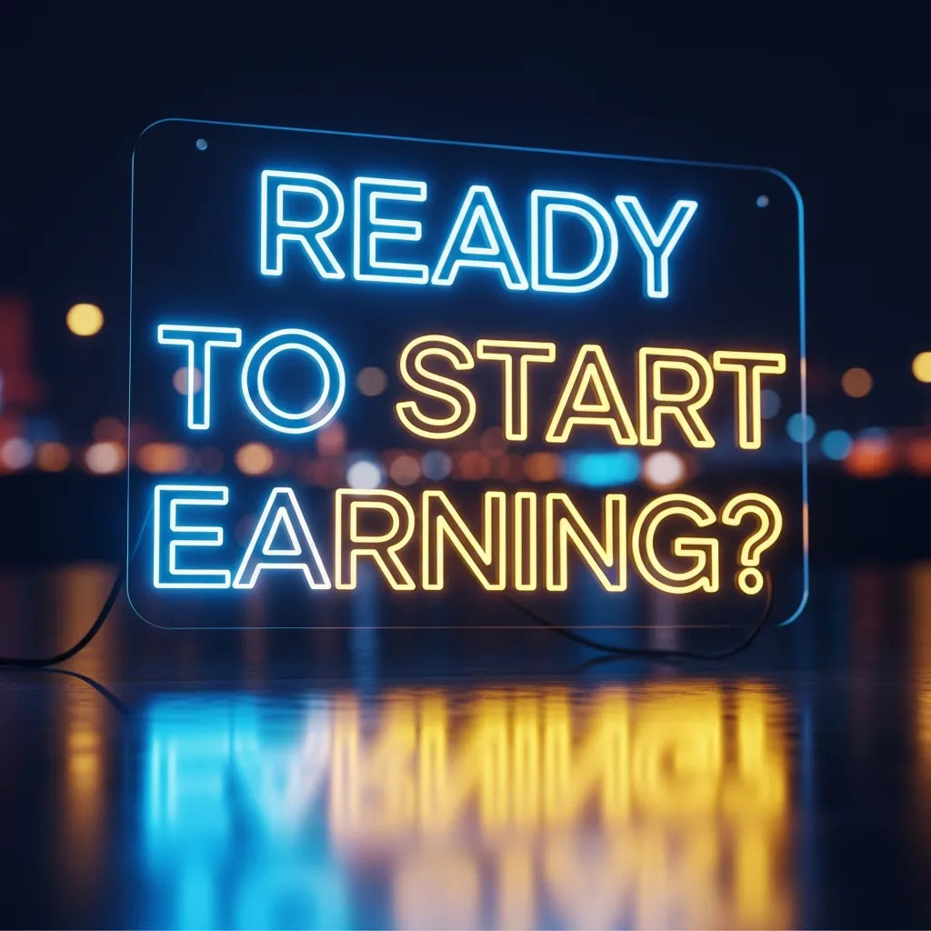 Ready to Start Earning