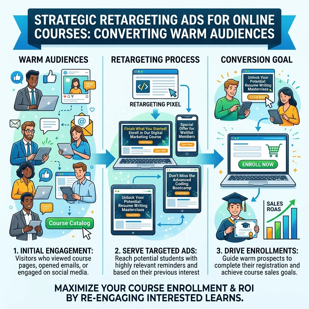 Retargeting Ads for Online Courses 