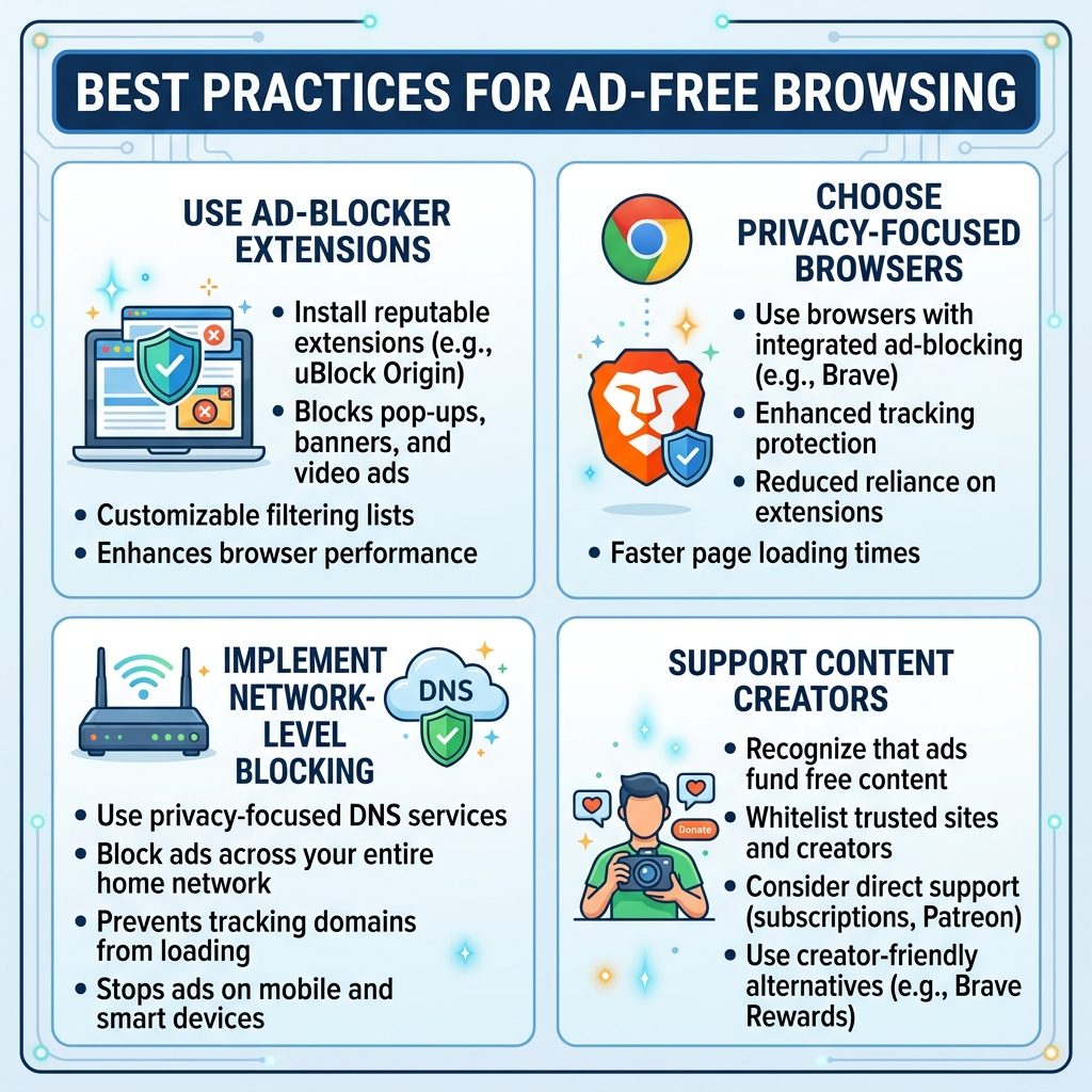 Best Practices for Ad-Free Browsing